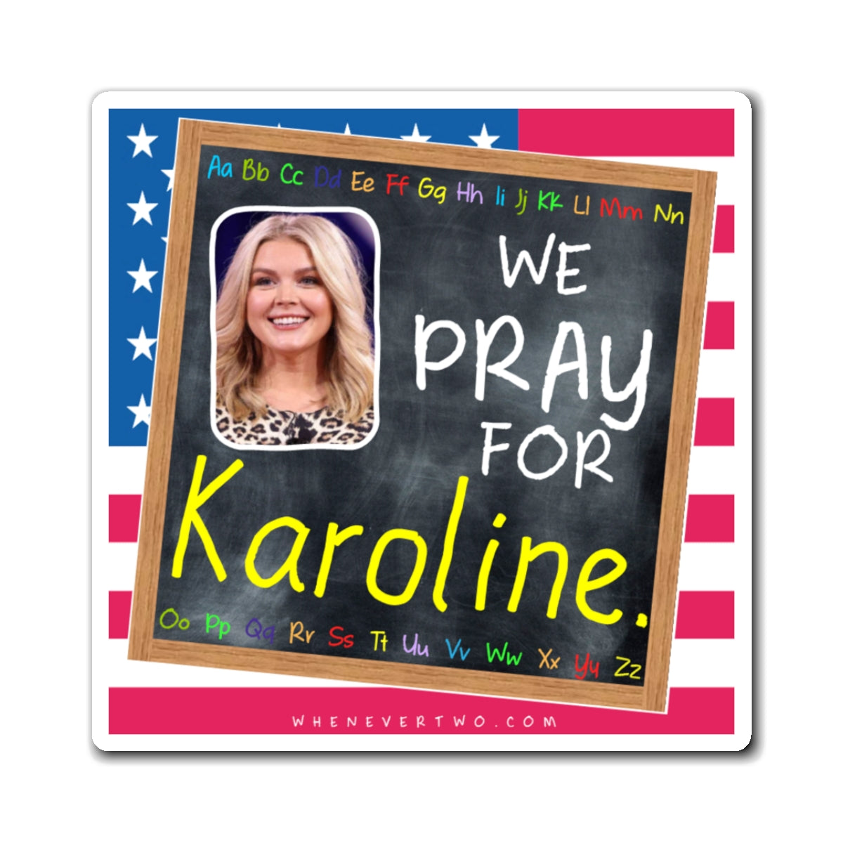Karoline Leavitt - Executive White House Press Secretary - The Blackboard Magnet - 3'' - [142]