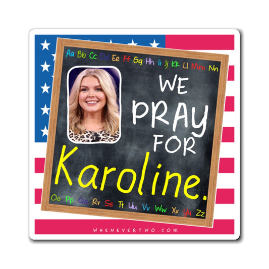 Karoline Leavitt - Executive White House Press Secretary - The Blackboard Magnet - 3'' - [142]