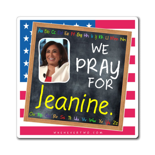 Jeanine Pirro - We The People - The Blackboard Magnet - 3'' - [48]