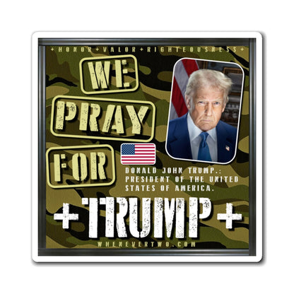 Donald John Trump. - Executive White House President of the United States of America - The Man Cave Magnet - 3'' - [209]