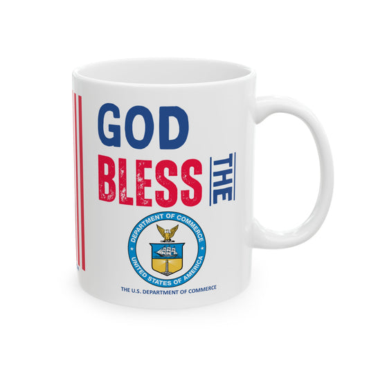 Commerce - Cabinet - God Bless -  Mug - 11 oz