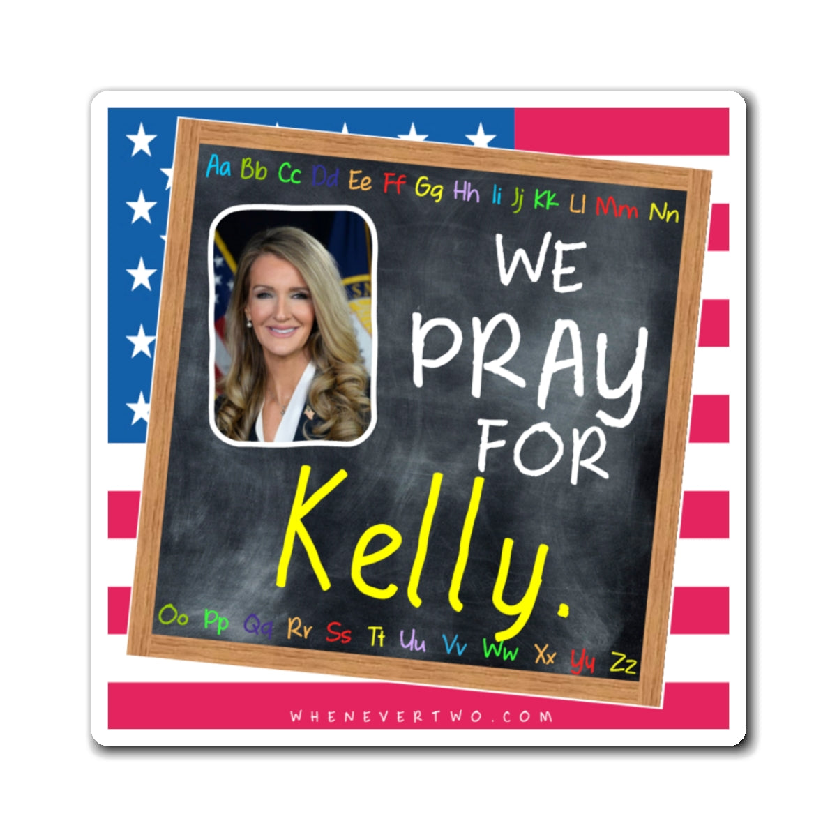 Kelly Loeffler - Executive Cabinet Administrator of the Small Business Administration - The Blackboard Magnet - 3'' - [134]