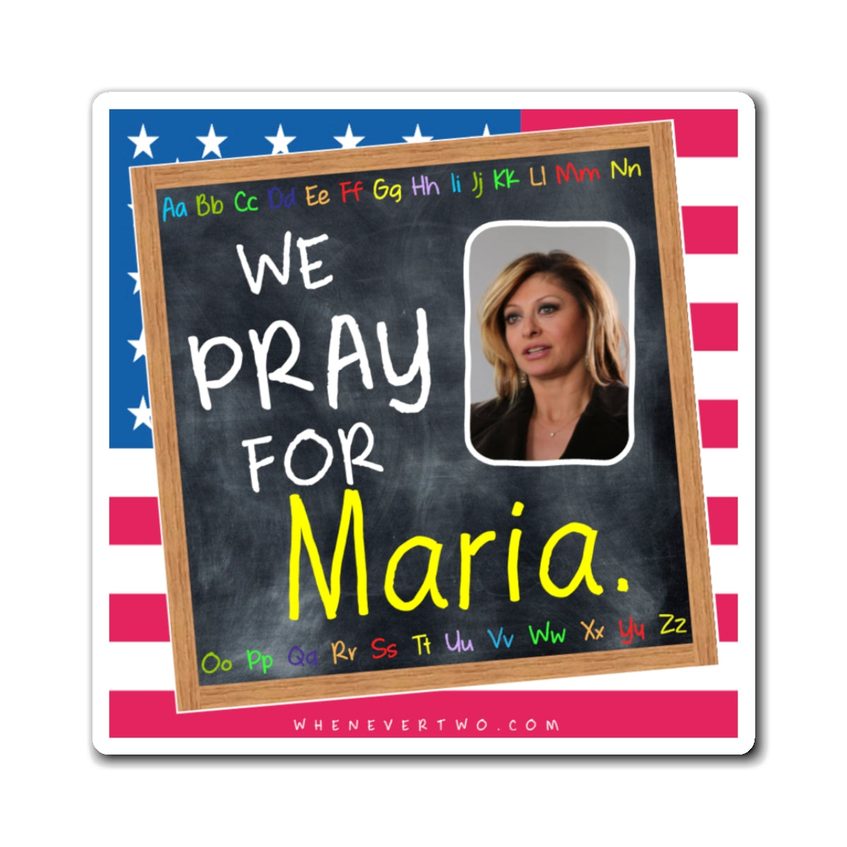 Maria Bartiromo - We The People - The Blackboard Magnet - 3'' - [69]