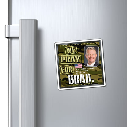 Brad Little - State Executive Governor Idaho - The Man Cave Magnet - 3'' - [279]