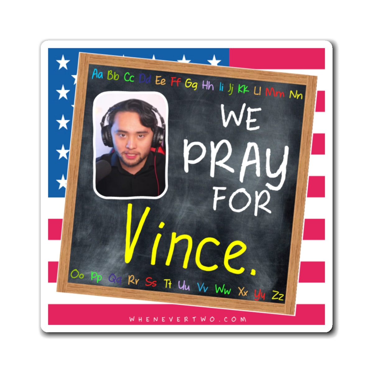 Vince Dao - We The People - The Blackboard Magnet - 3'' - [32]