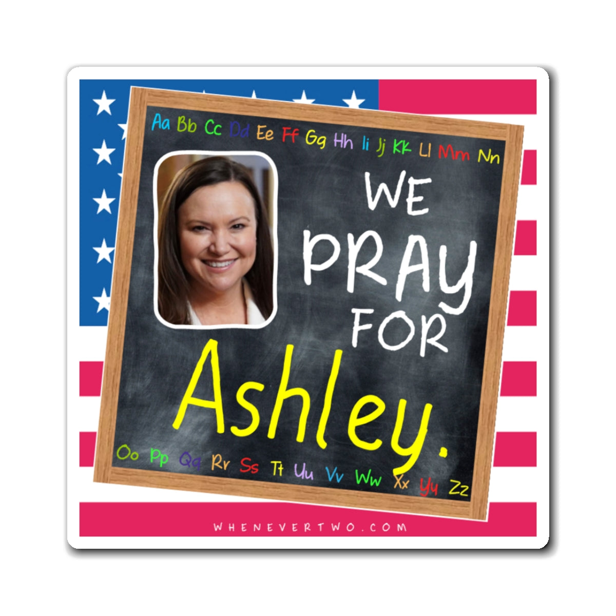 Ashley Moody - Legislative Senator Florida - The Blackboard Magnet - 3'' - [246]