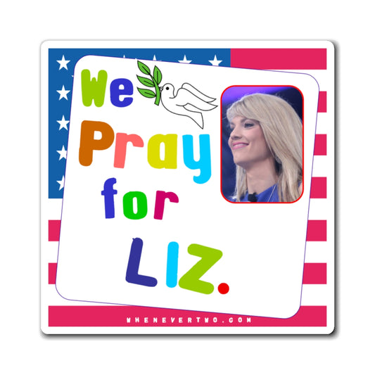 Liz Wheeler - We The People - Noah's Rainbow Magnet - 3'' - [187]