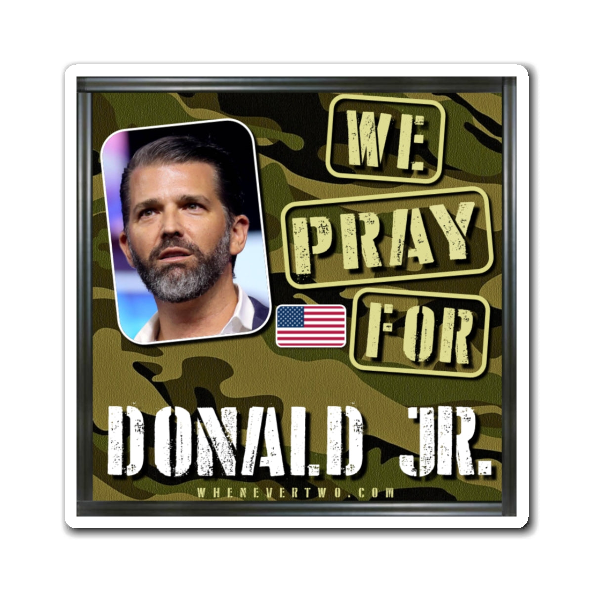 Donald Trump Jr. - We The People - The Man Cave Magnet - 3'' - [305]
