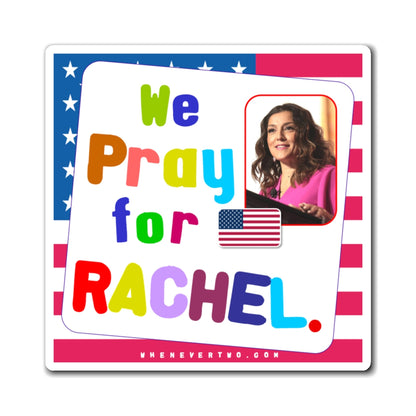 Rachel Campos Duffy - We The People - Noah's Rainbow Magnet - 3'' - [84]
