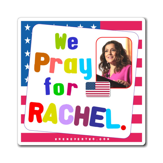 Rachel Campos Duffy - We The People - Noah's Rainbow Magnet - 3'' - [84]