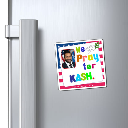 Kash Patel - Executive Cabinet FBI Director - Noah's Rainbow Magnet - 3'' - [110]