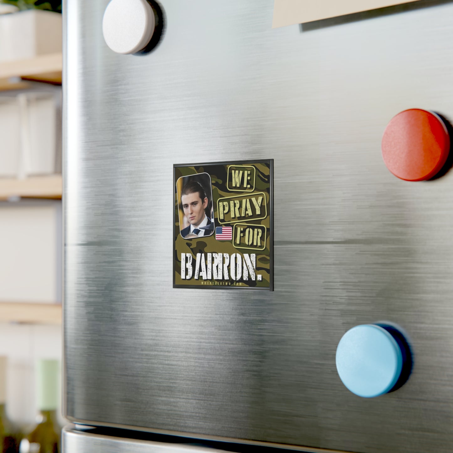 Barron Trump - We The People - The Man Cave Magnet - 3'' - [302]