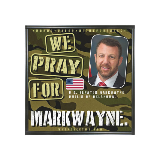 Markwayne Mullin - Legislative Senator Oklahoma - The Man Cave Magnet - 3'' - [249]