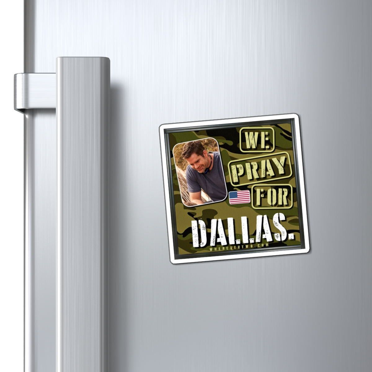 Dallas Jenkins - We The People - The Man Cave Magnet - 3'' - [160]