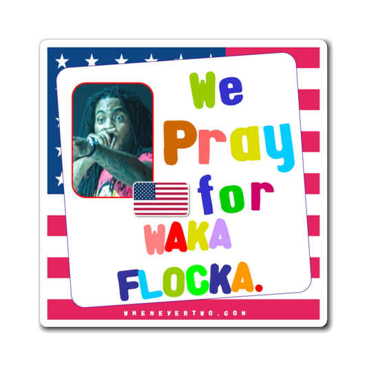 Waka Flocka Flame - We The People - Noah's Rainbow Magnet - 3'' - [105]