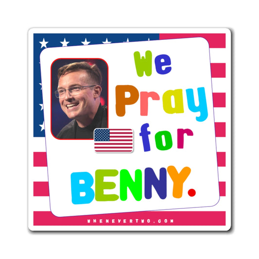 Benny Johnson - We The People - Noah's Rainbow Magnet - 3'' - [155]