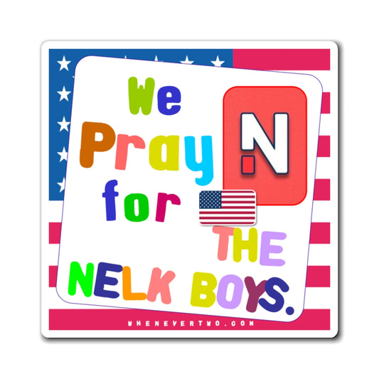 the Nelk Boys - We The People - Noah's Rainbow Magnet - 3'' - [146]