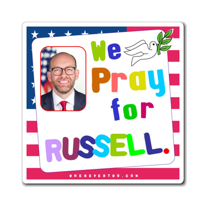 Russell Vought - Executive Cabinet Director of the Office of Management and Budget - Noah's Rainbow Magnet