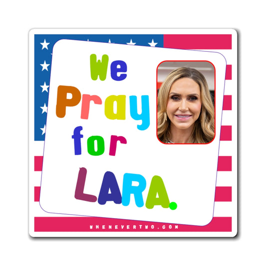 Lara Trump - We The People - Noah's Rainbow Magnet - 3'' - [307]