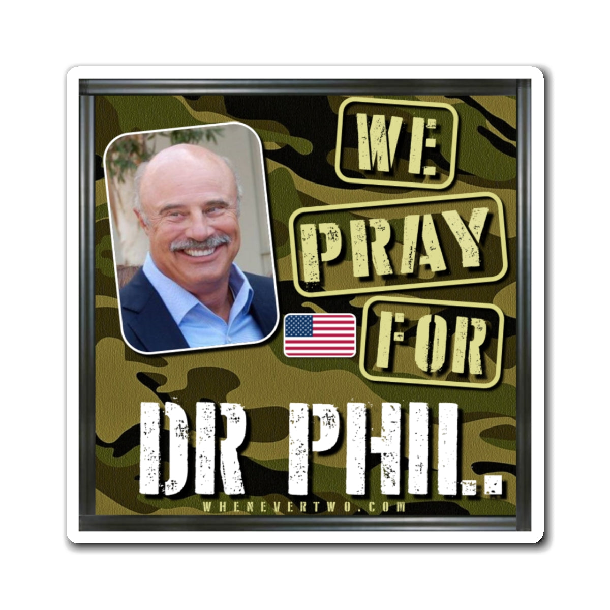 Dr Phil - We The People - The Man Cave Magnet - 3'' - [34]