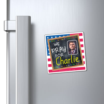 Charlie Kirk - We The People - The Blackboard Magnet - 3'' - [19]