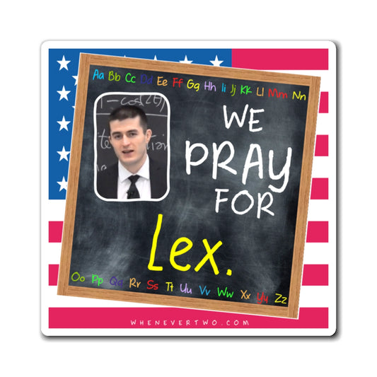 Lex Fridman - We The People - The Blackboard Magnet - 3'' - [144]