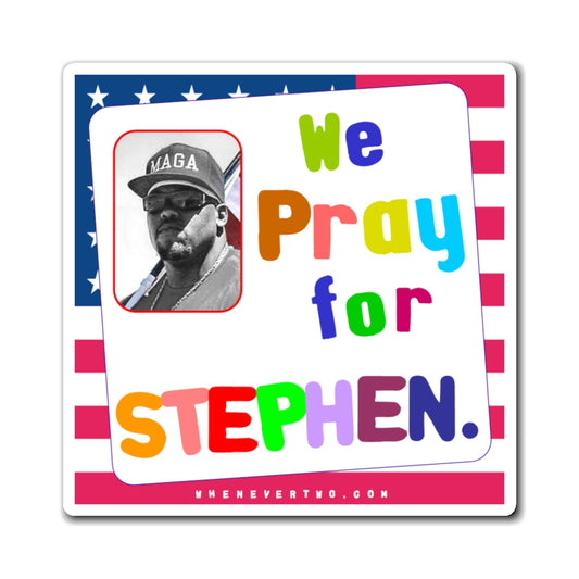 Stephen Davis - We The People - Noah's Rainbow Magnet - 3'' - [316]