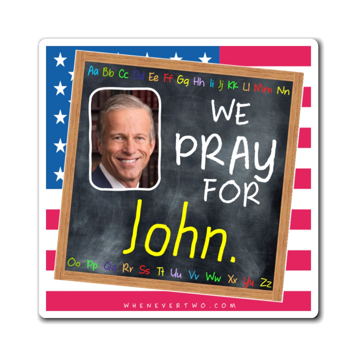 John Thune - Legislative Senator South Dakota - The Blackboard Magnet - 3'' - [260]