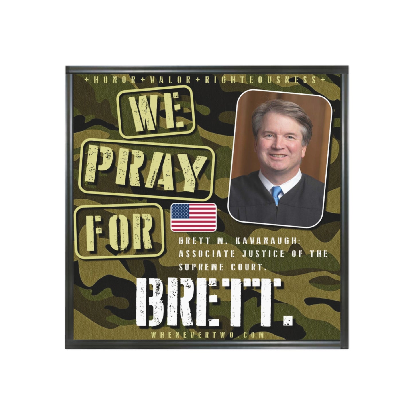 Brett M. Kavanaugh - Judiciary Supreme Court Associate Justice - The Man Cave Magnet - 3'' - [140]