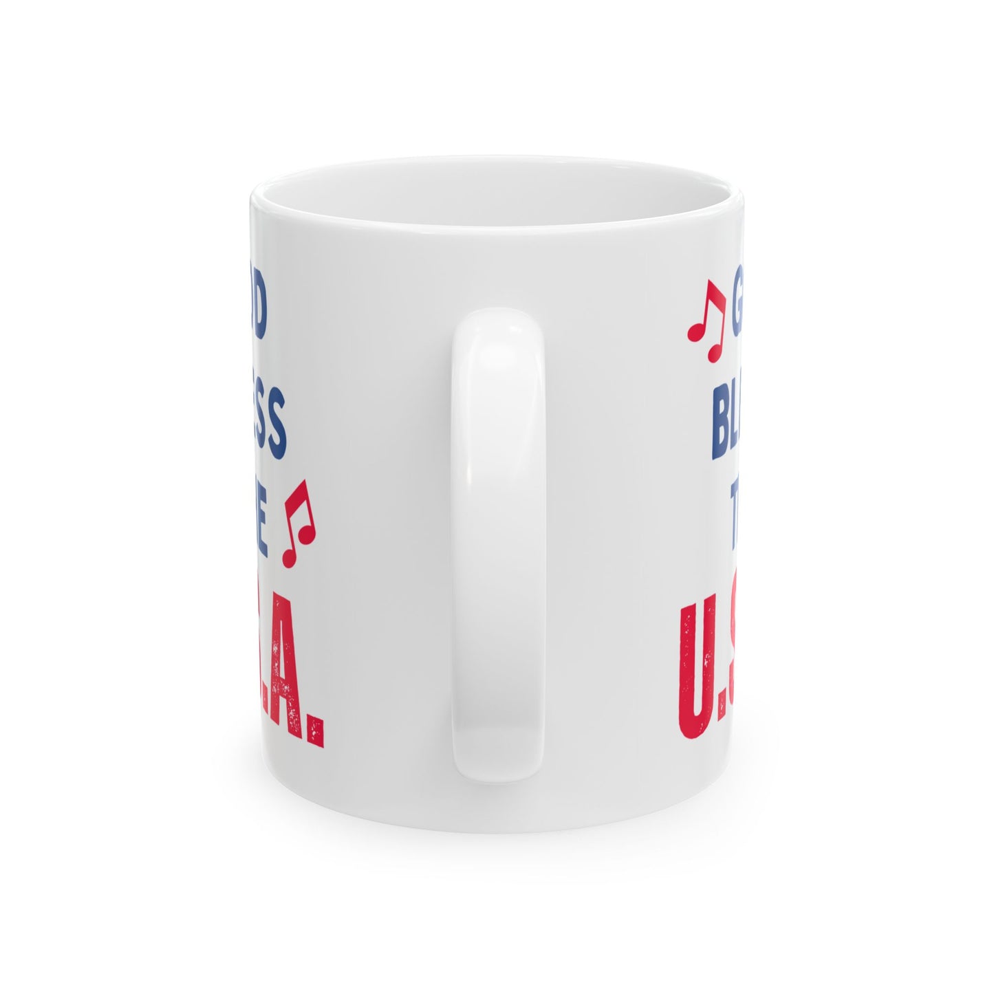 Donald John Trump. - Executive White House President of the United States of America - God Bless - Mug - 11oz - [209]