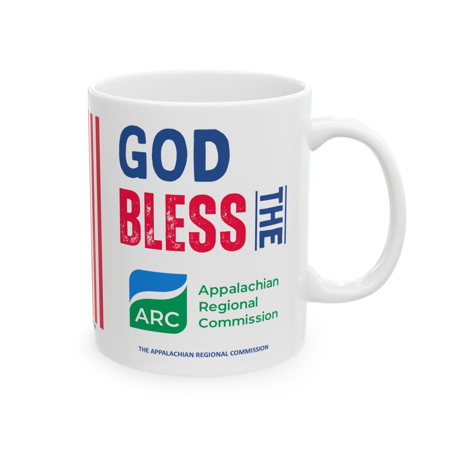 The Appalachian Regional Commission - Major Agencies - God Bless -  Mug - 11 oz
