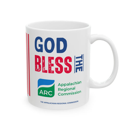 The Appalachian Regional Commission - Major Agencies - God Bless -  Mug - 11 oz