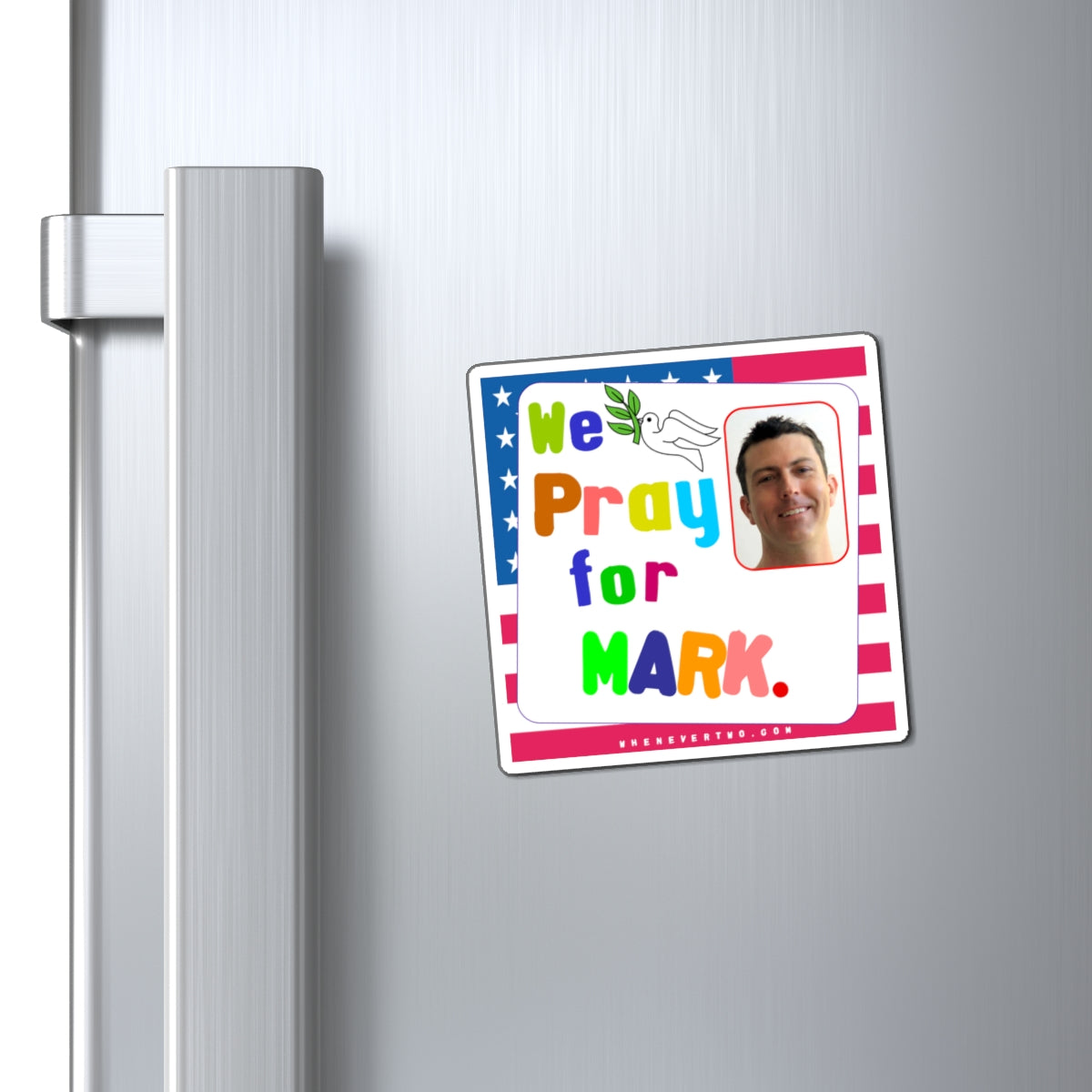 Mark Dice - We The People - Noah's Rainbow Magnet - 3'' - [201]