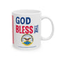 U.S. Defense Information Systems Agency - Major Agencies - God Bless - Mug - 11 oz