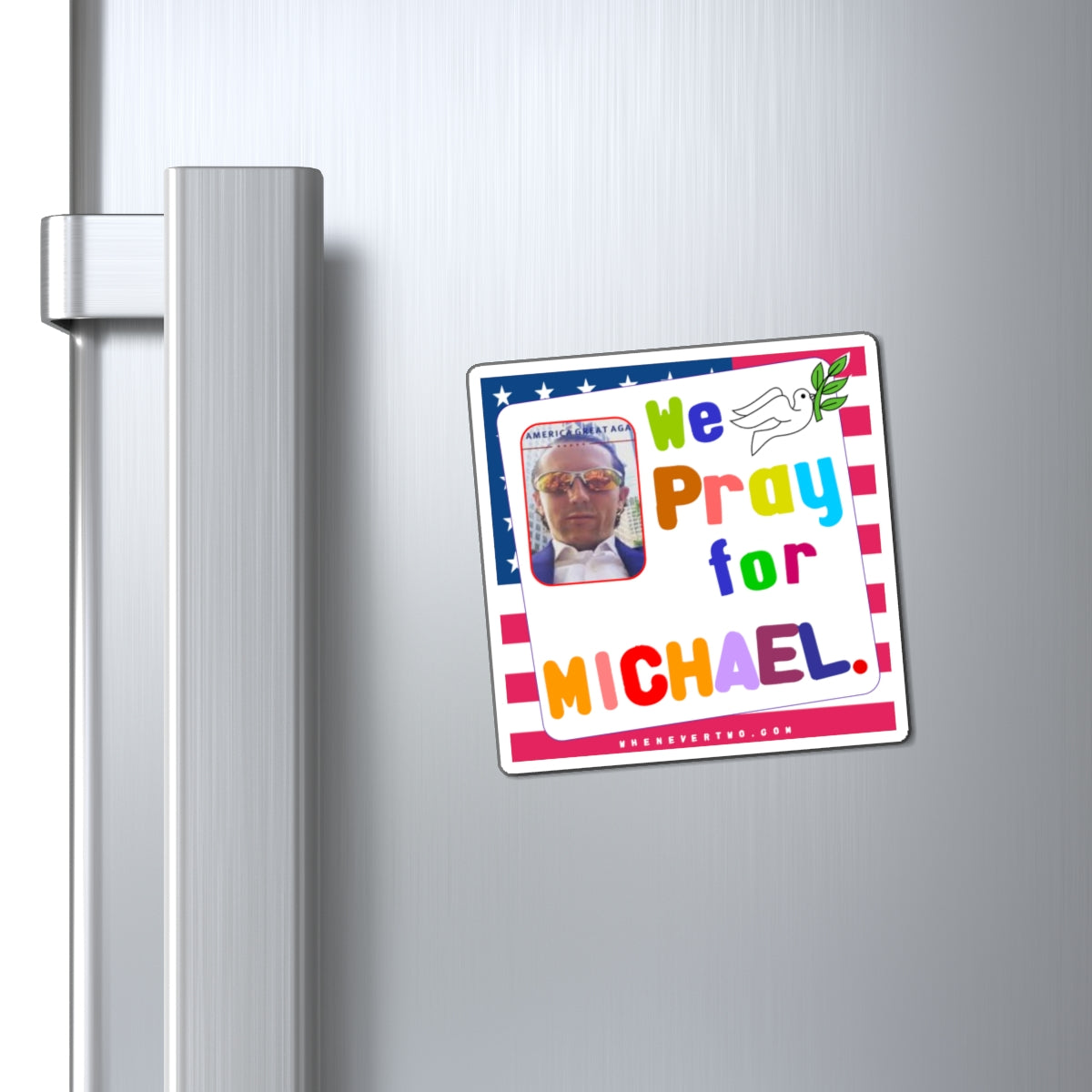 Michael Solakiewicz - We The People - Noah's Rainbow Magnet - 3'' - [192]