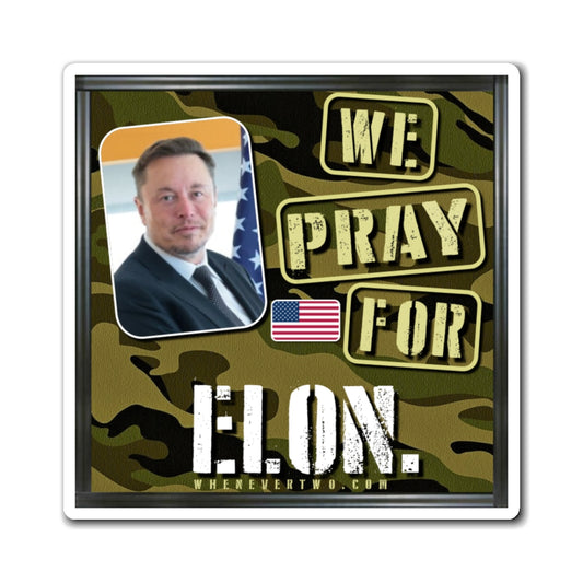 Elon Musk - We The People - The Man Cave Magnet - 3'' - [36]