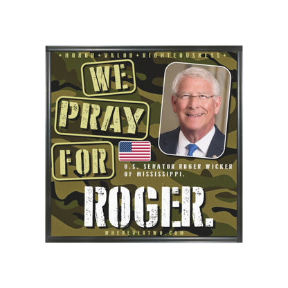 Roger Wicker - Legislative Senator Mississippi - The Man Cave Magnet - 3'' - [263]