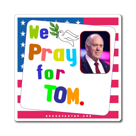 Tom Homan - Executive Cabinet Border Tzar - Noah's Rainbow Magnet - 3'' - [113]