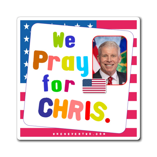 Chris Wright - Executive Cabinet Secretary of Energy - Noah's Rainbow Magnet - 3'' - [125]