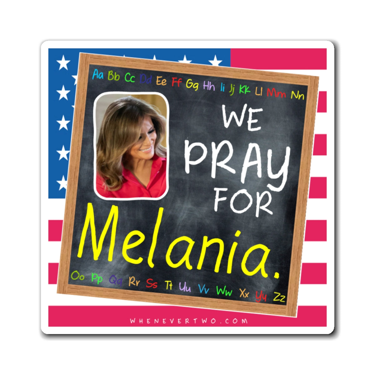 Melania Trump - Executive White House First lady - The Blackboard Magnet - 3'' - [210]