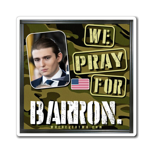 Barron Trump - We The People - The Man Cave Magnet - 3'' - [302]