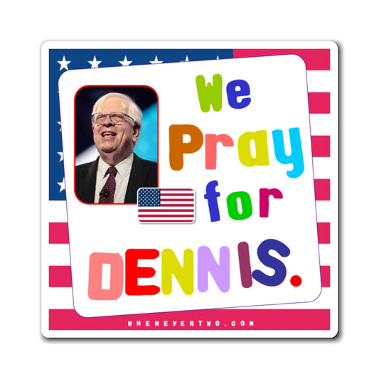 Dennis Prager - We The People - Noah's Rainbow Magnet - 3'' - [28]