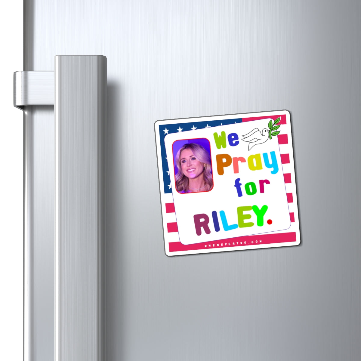 Riley Gaines - We The People - Noah's Rainbow Magnet - 3'' - [186]