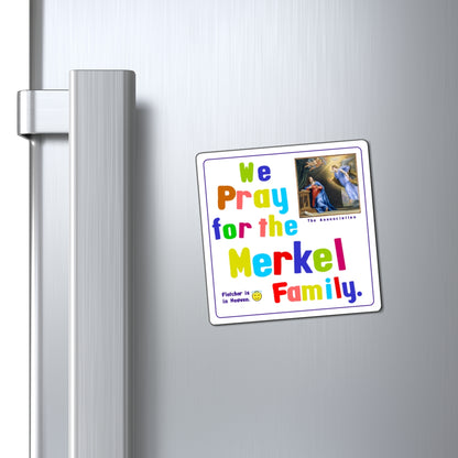 Fletcher Merkel RIP - Families Of The Fallen - The Hero Magnet - 3''