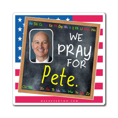 Pete Ricketts - Legislative Senator Nebraska - The Blackboard Magnet - 3'' - [252]