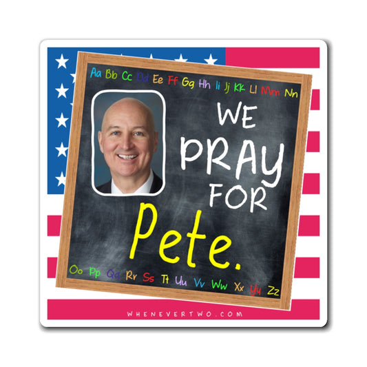 Pete Ricketts - Legislative Senator Nebraska - The Blackboard Magnet - 3'' - [252]