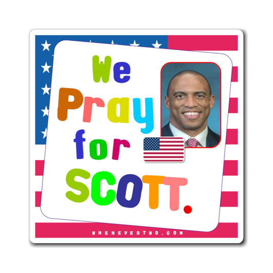 Scott Turner - Executive Cabinet Secretary of Housing and Urban Development - Noah's Rainbow Magnet - 3'' - [123]