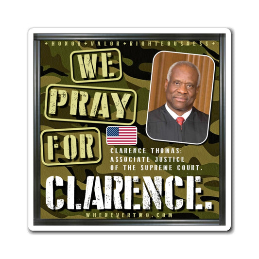 Clarence Thomas - Judiciary Supreme Court Associate Justice - The Man Cave Magnet - 3'' - [137]