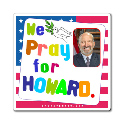 Howard Lutnick - Executive Cabinet Secretary of Commerce - Noah's Rainbow Magnet - 3'' - [121]