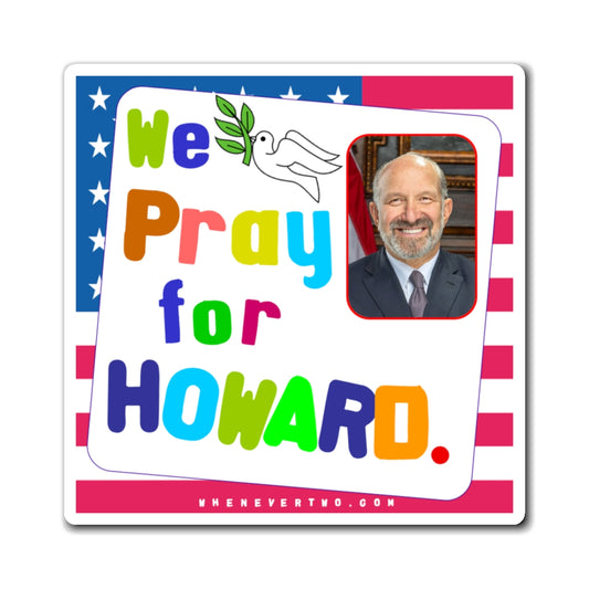 Howard Lutnick - Executive Cabinet Secretary of Commerce - Noah's Rainbow Magnet - 3'' - [121]